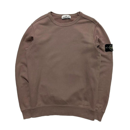 Stone Island Dust Pink Pullover Crewneck