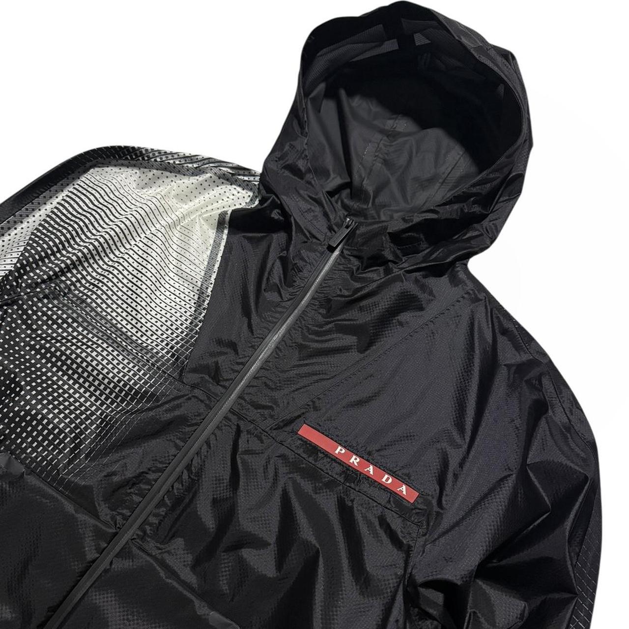 Prada Printed Windbreaker Jacket