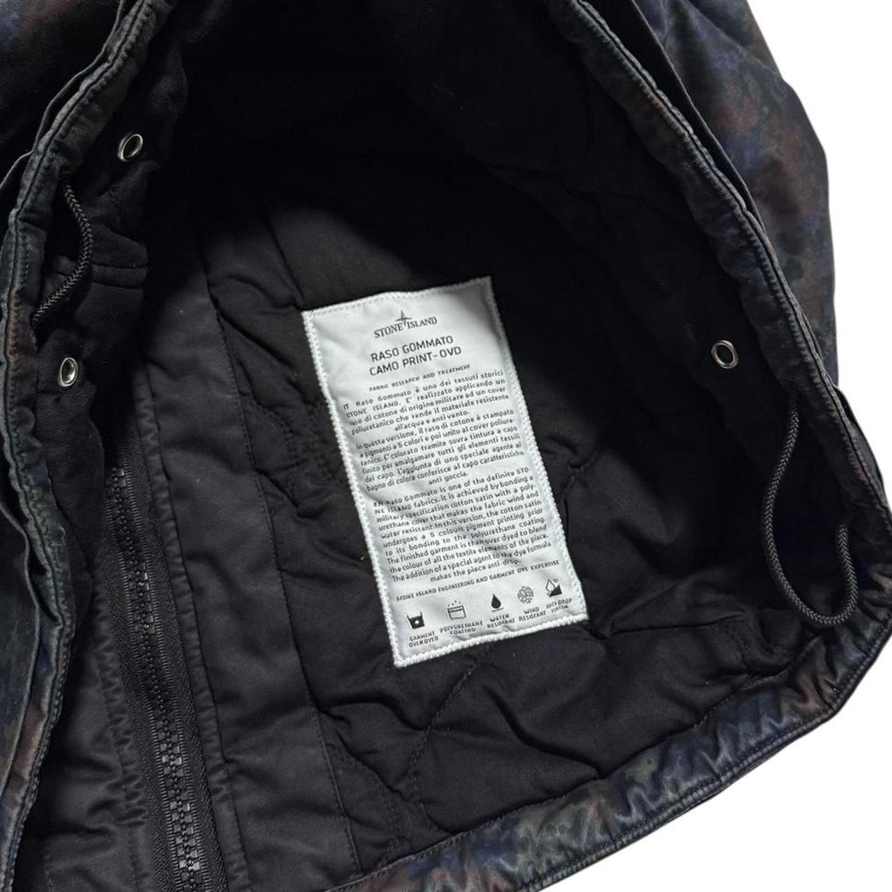 Stone Island Raso Gommato Camo Jacket