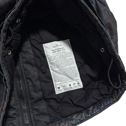 Stone Island Raso Gommato Camo Jacket