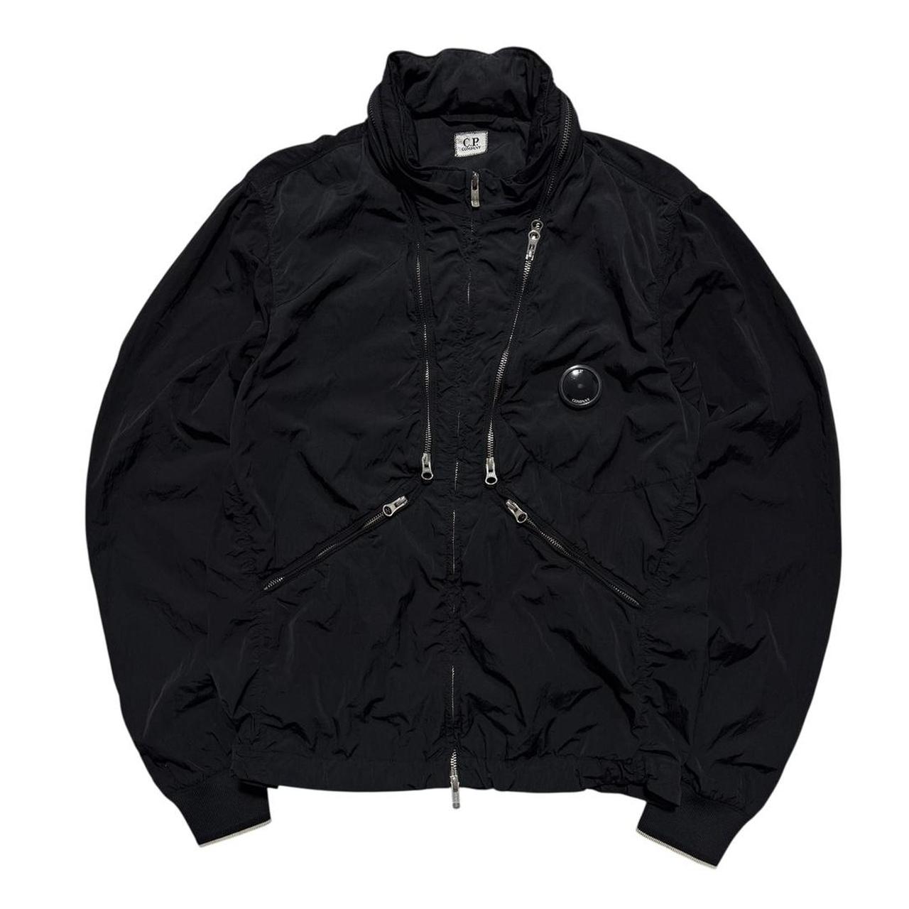 CP Company S/S 2015 Chrome Multi Zip Jacket | XL, Black