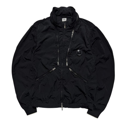 CP Company S/S 2015 Chrome Multi Zip Jacket | XL, Black