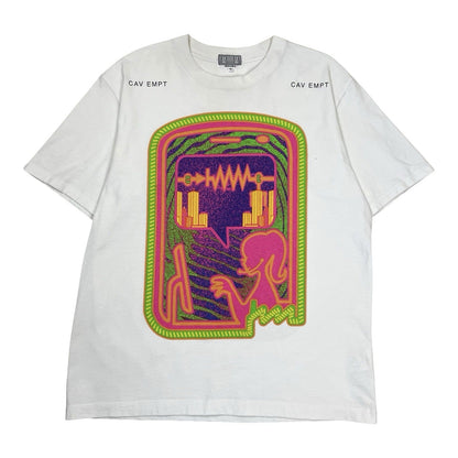 Cav Empt Oscillation T-Shirt, Size Medium | O/S, White