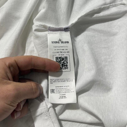 Stone Island Print T-Shirt | XXL, White