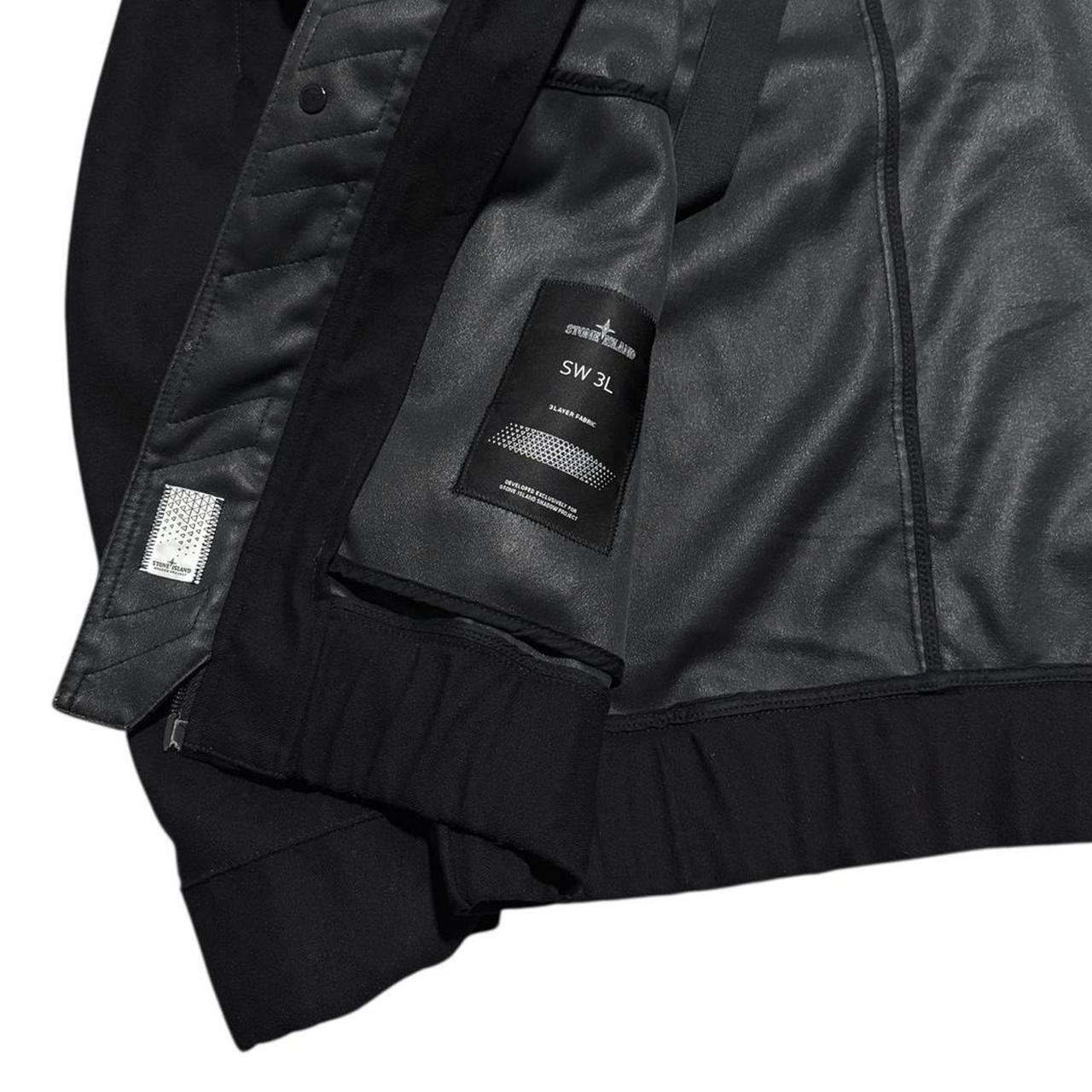 Stone Island SW 3L Shadow Jacket | Large, Black