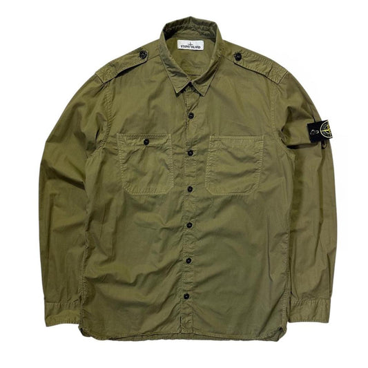 Stone Island Khaki Shirt