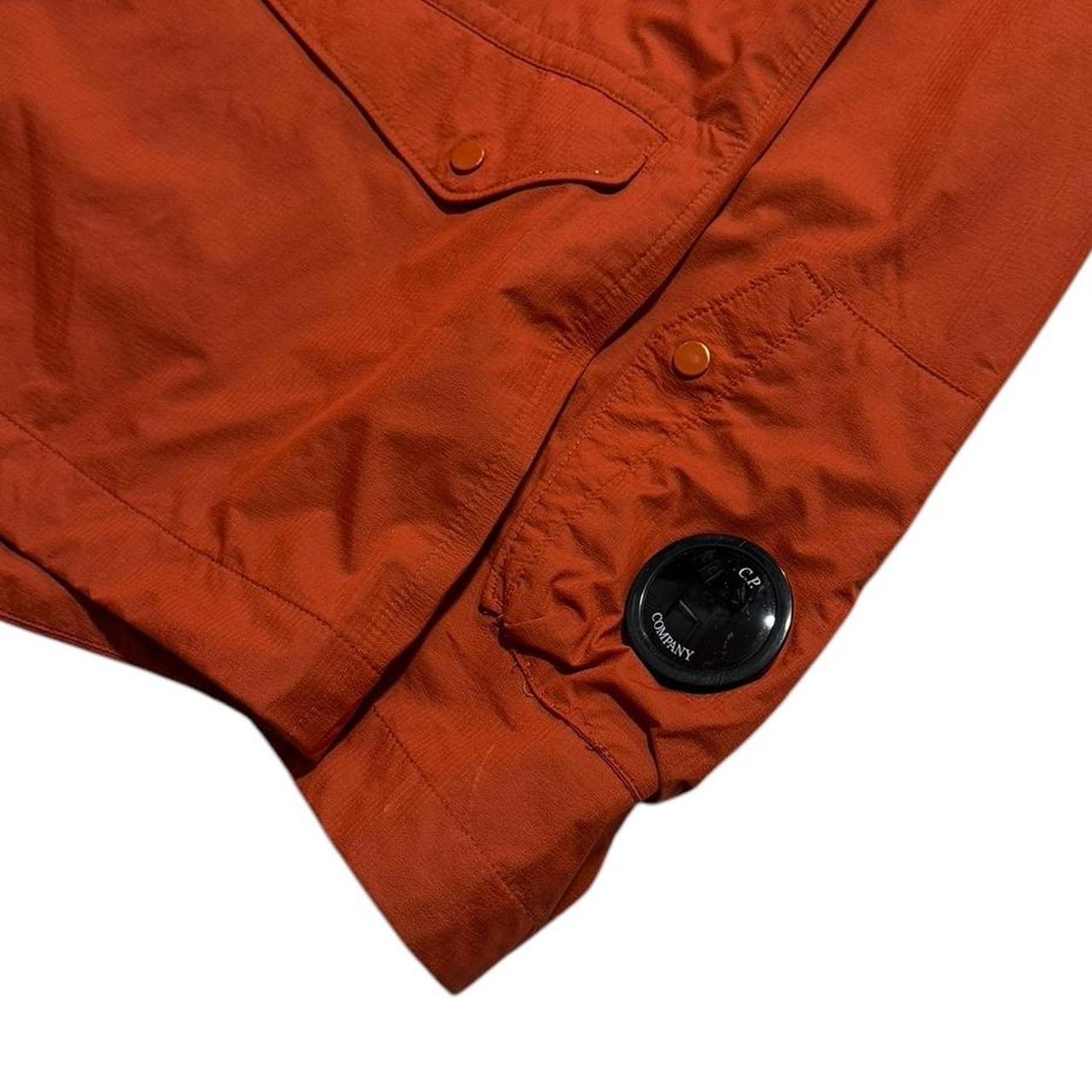 CP Company La Mille Nylon Goggle Jacket | XL, Orange