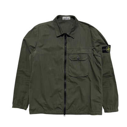 Stone Island Khaki Overshirt