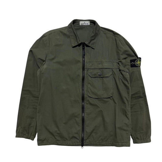Stone Island Khaki Overshirt