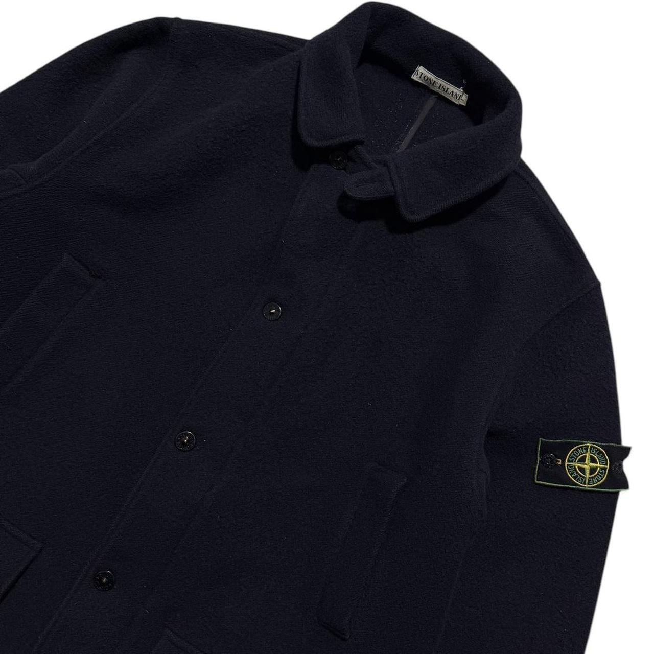 Stone Island Wool Montgomery Jacket