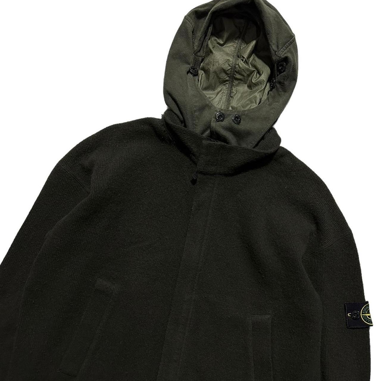 Stone Island Wool Zip Down Hoodie - Known Source