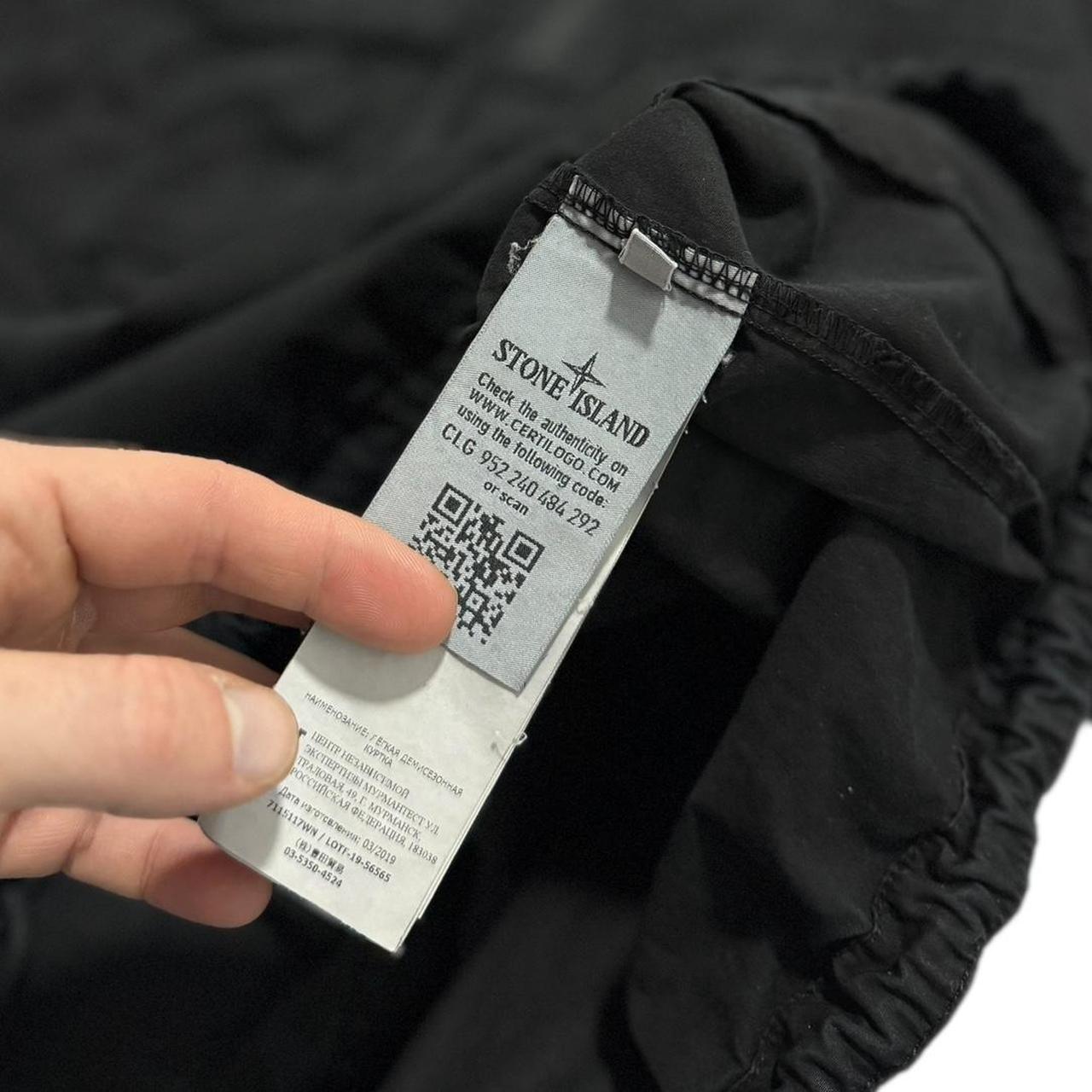Stone Island Pullover Canvas Smock Jacket