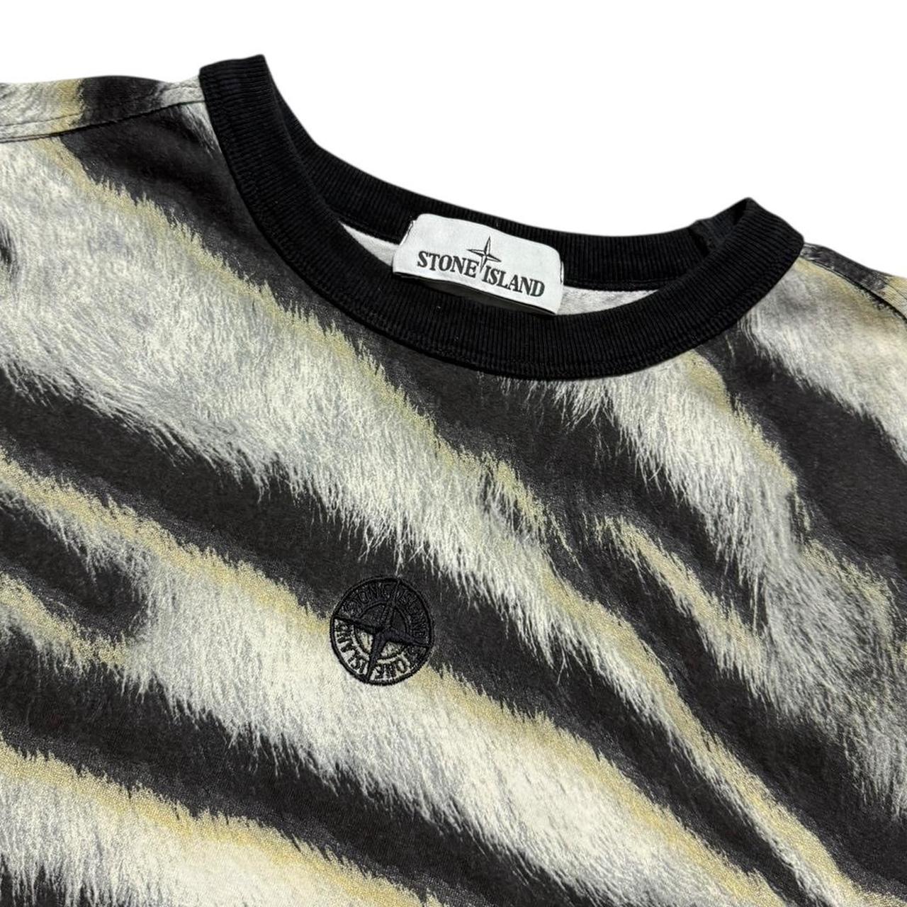 Stone Island White Tiger T-Shirt