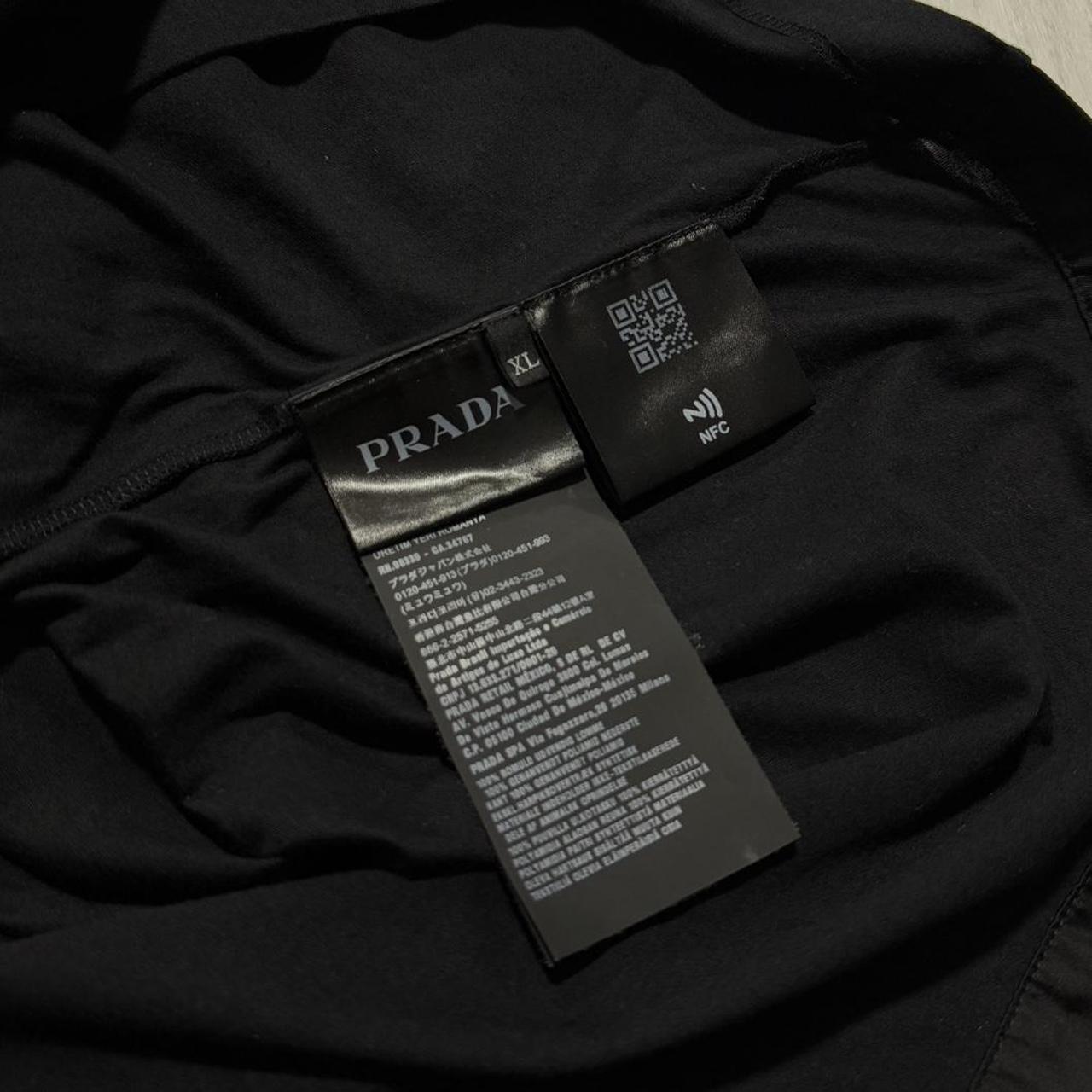 Prada Nylon Pocket T-Shirt | XL, Black