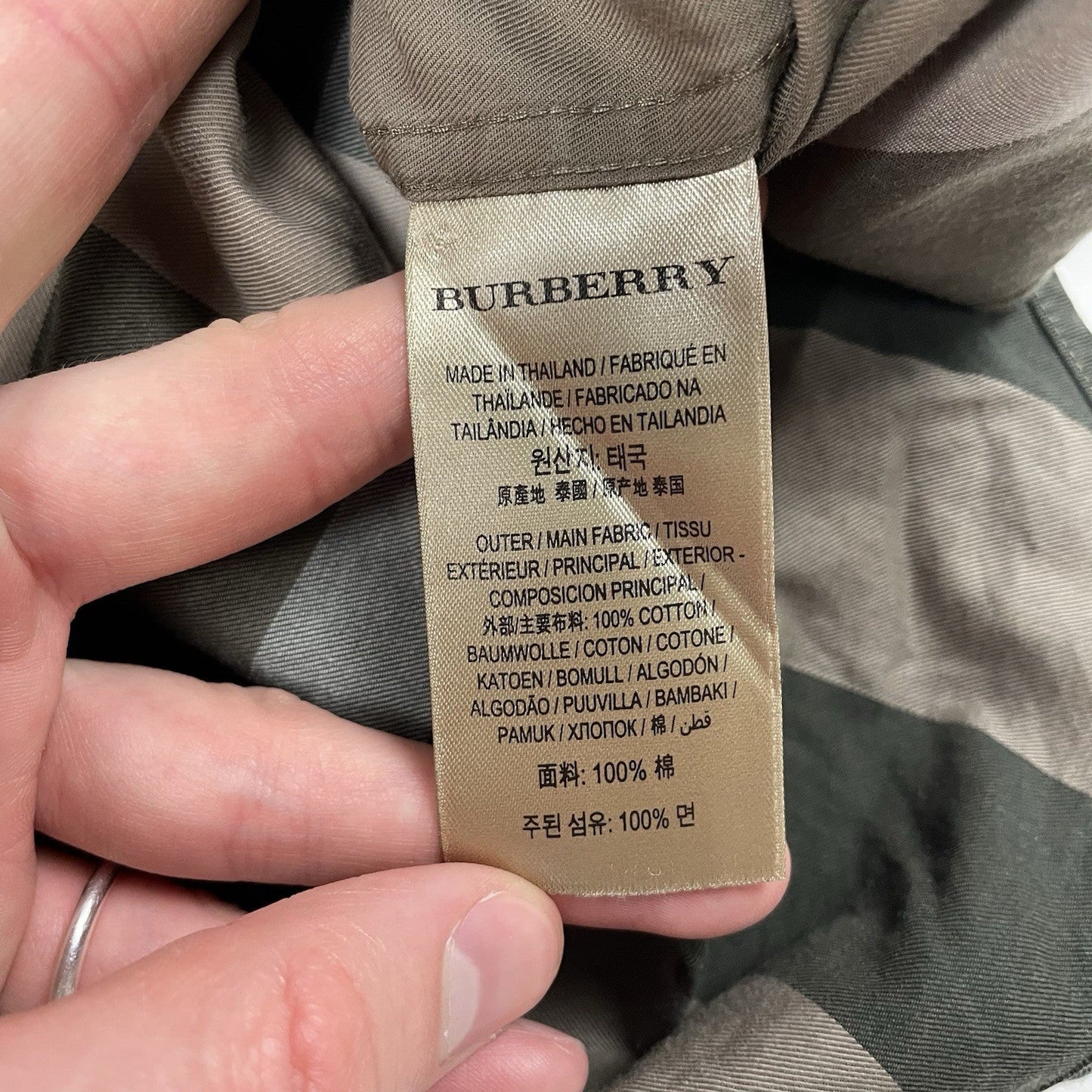 Burberry Brit Nova Check Shirt, Size Small | O/S, Brown