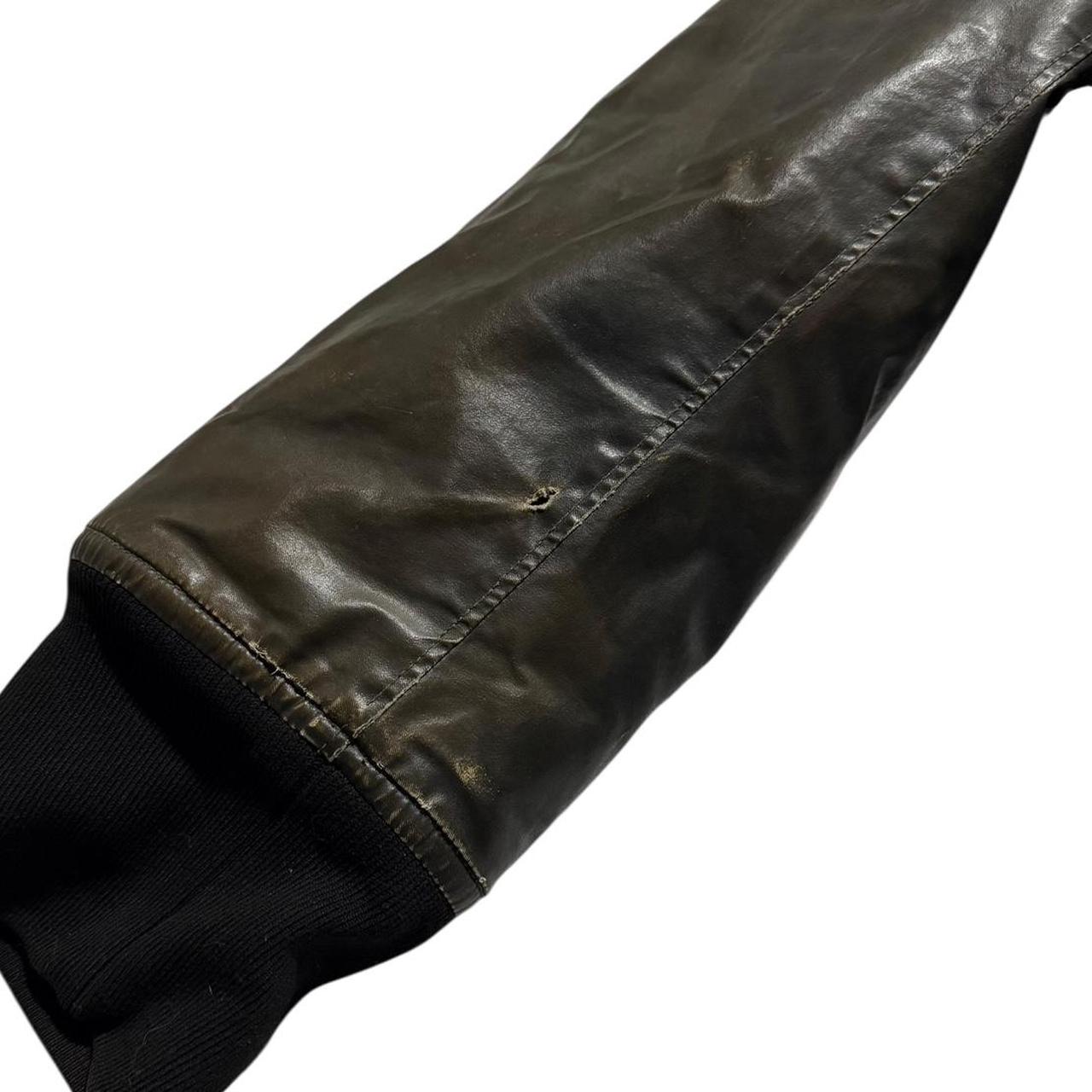 Stone Island Waxed Ice Jacket | XXL, Olive Green