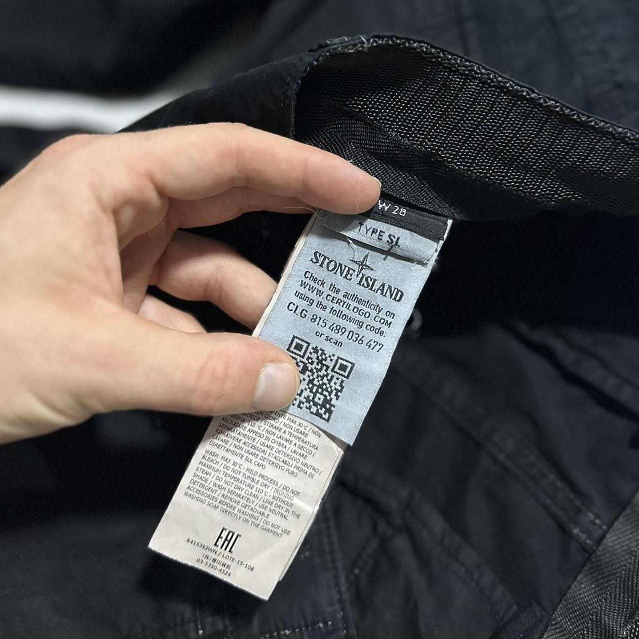 Stone Island Black Combat Cargos