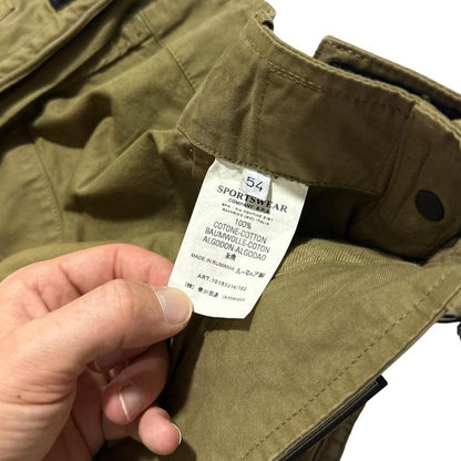 Stone Island Olive Flight Combat Cargos