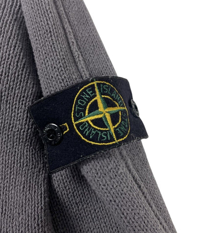 Vintage Stone Island Quarter Zip Jumper, Size L | O/S, Grey