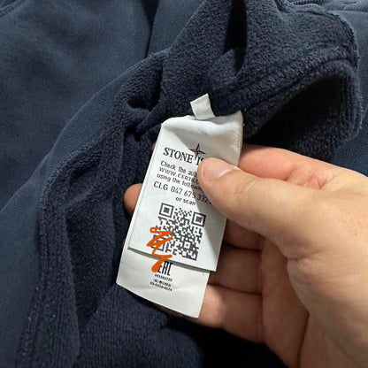 Stone Island Navy Pullover Crewneck