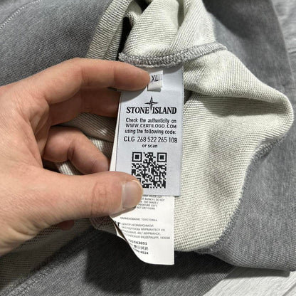 Stone Island Grey Pullover Crewneck