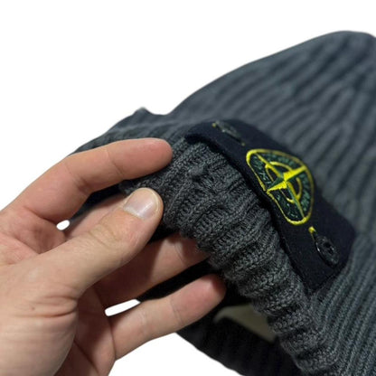 Stone Island Ribbed Beanie
