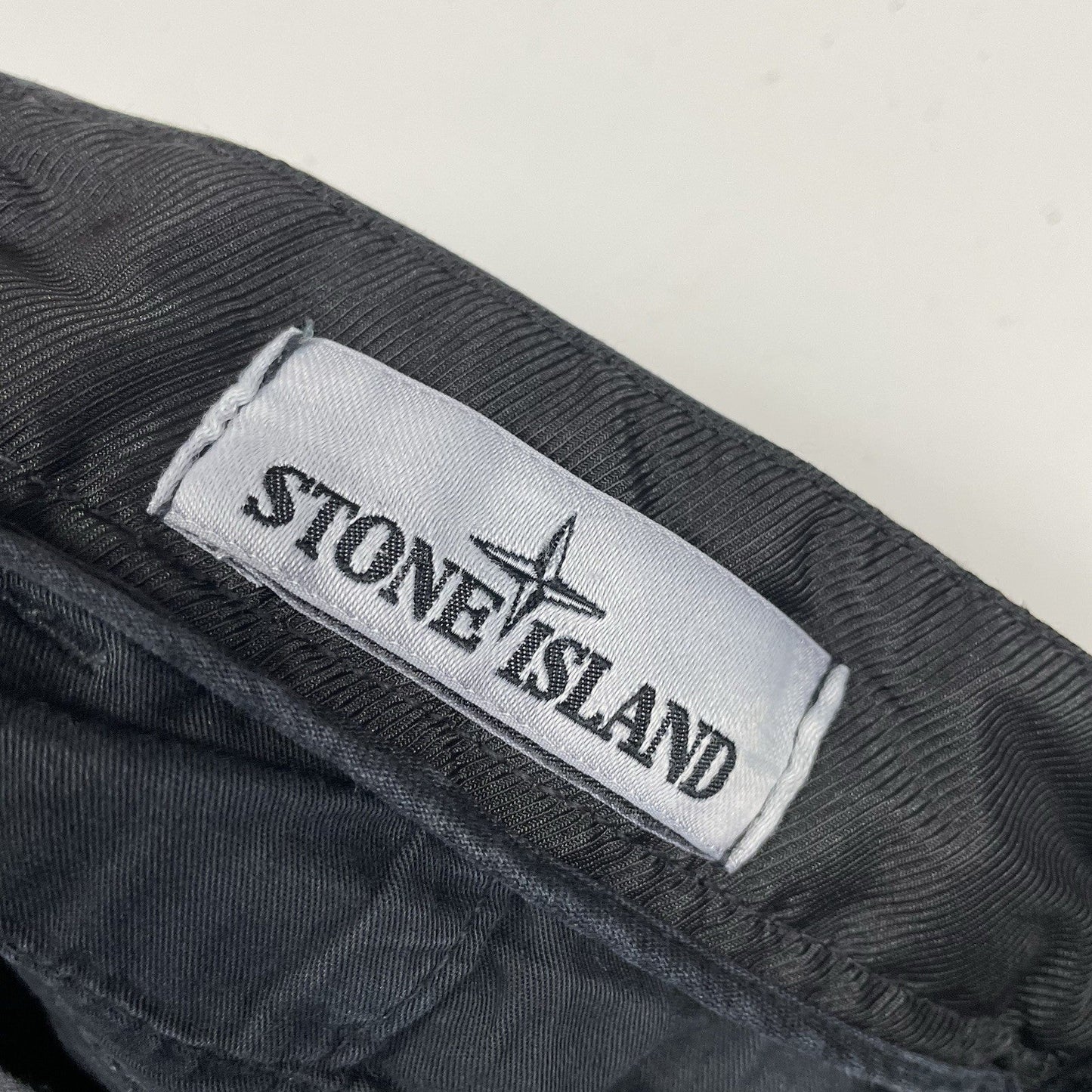 Stone Island Cargo Shorts, Size 30 | O/S, Black
