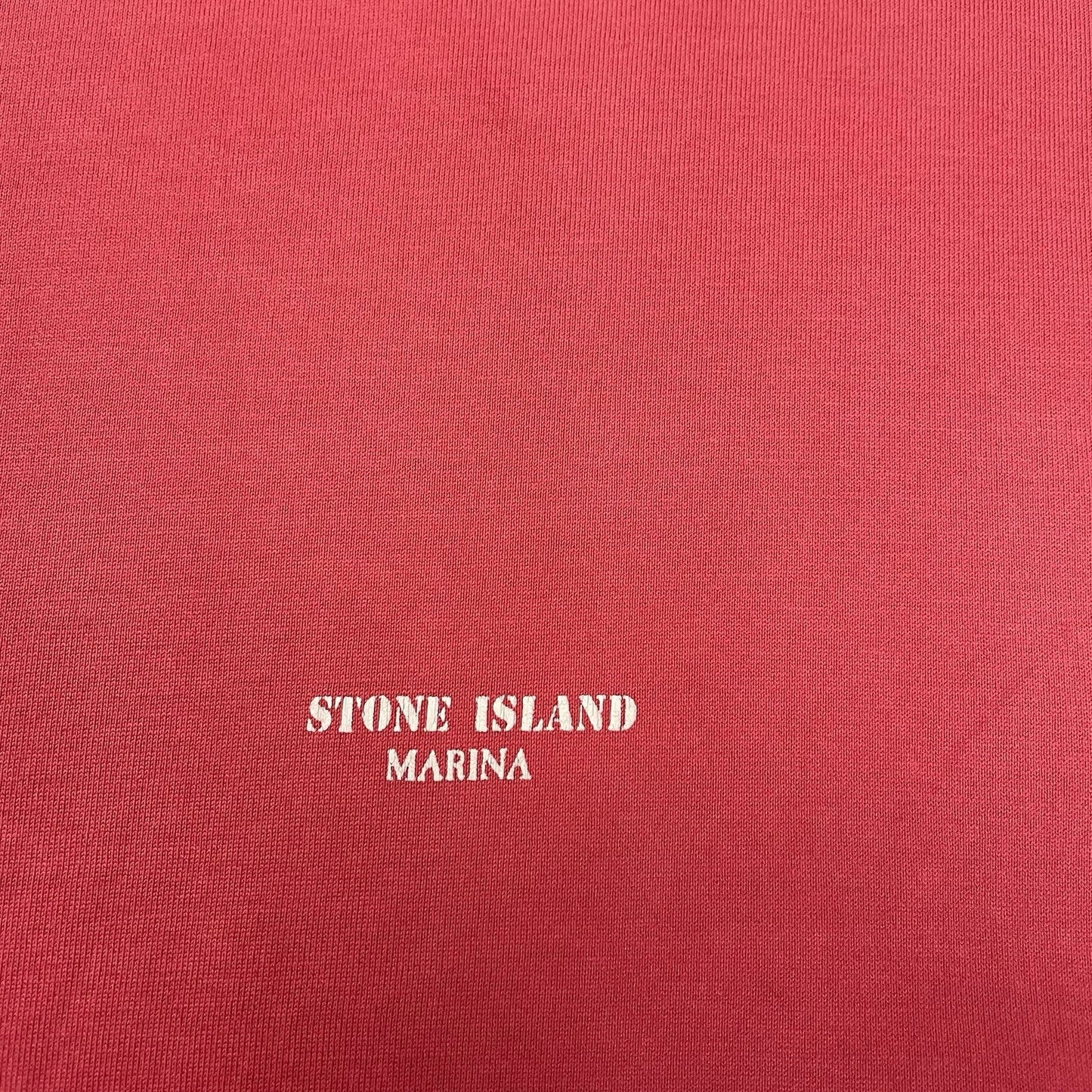 Vintage Stone Island Marina T-Shirt, Size Medium | O/S, Red