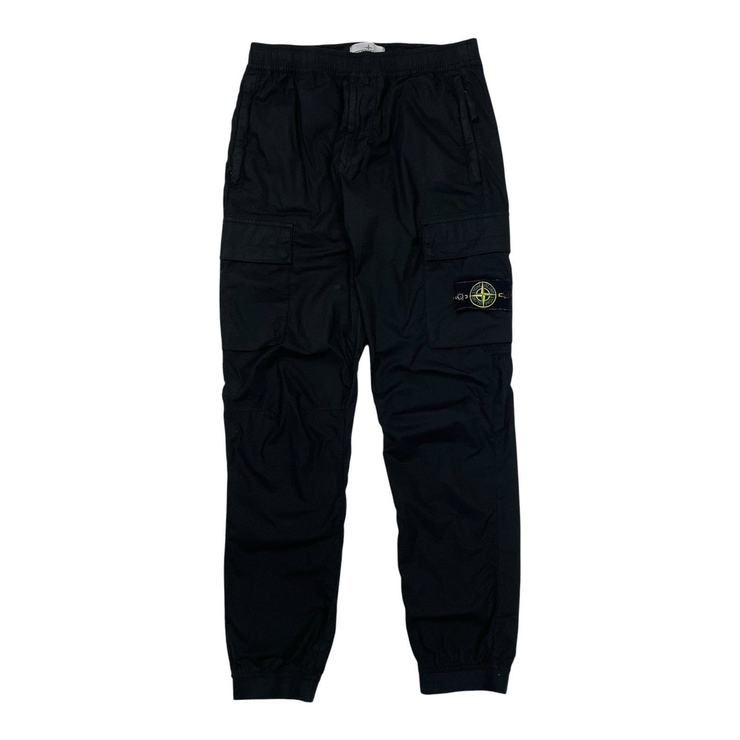 Stone Island Cargo Trousers, W30 | O/S, Black
