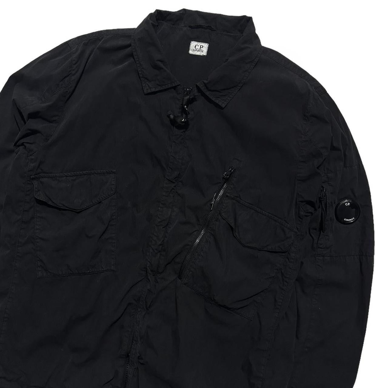 CP Company 50 Fili Black Overshirt