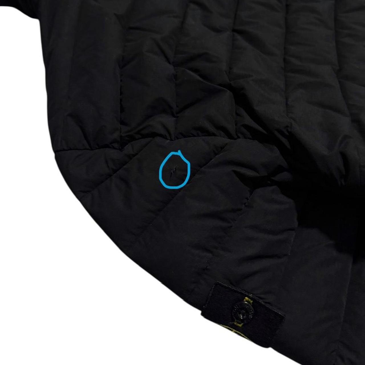 Stone Island Loom Woven Down Jacket | Medium, Black