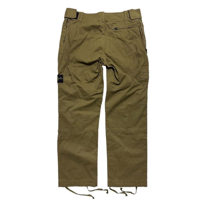 Stone Island Olive Flight Combat Cargos