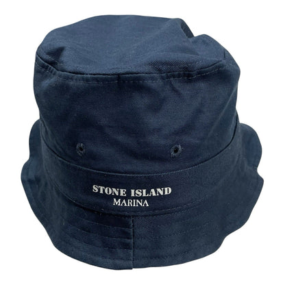 Stone Island Marina Bucket, Size Large | O/S, Navy