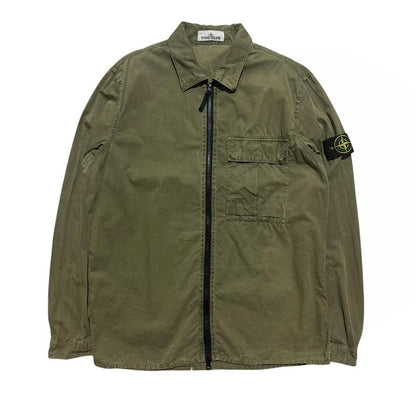 Stone Island Overshirt | XL, Olive