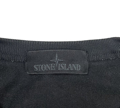 Stone Island Ghost Moleskin Sweatshirt, Size Small | O/S, Black