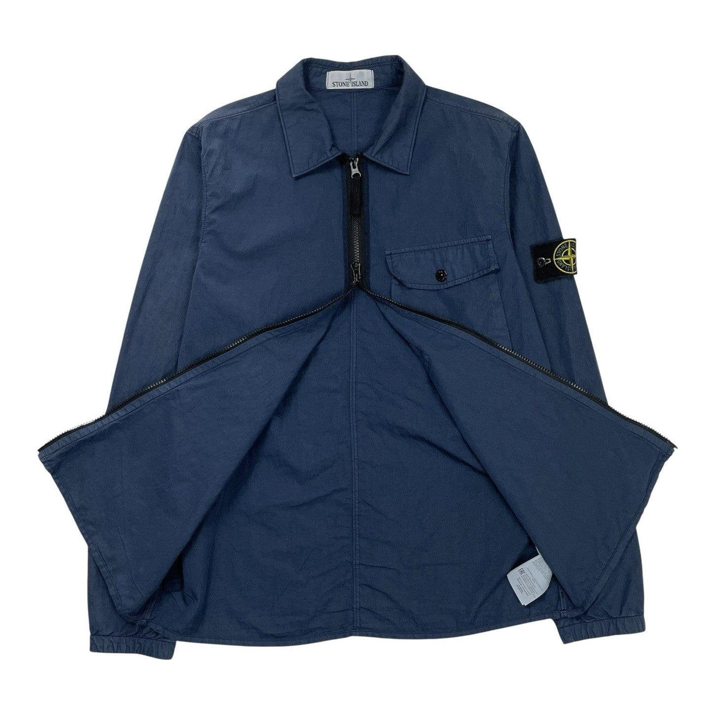 Stone Island Overshirt, Size Small | O/S, Blue