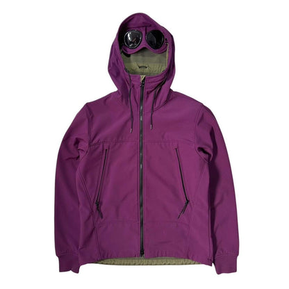 CP Company Purple Soft Shell Goggle Jacket