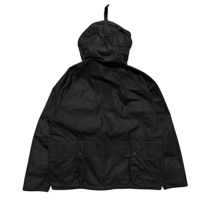 CP Company Barbour Wax Jacket | Large, Black