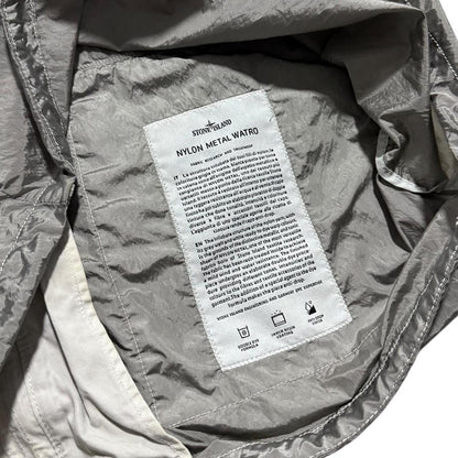 Stone Island Nylon Metal Watro Multipocket Jacket | Medium, Metallic Grey