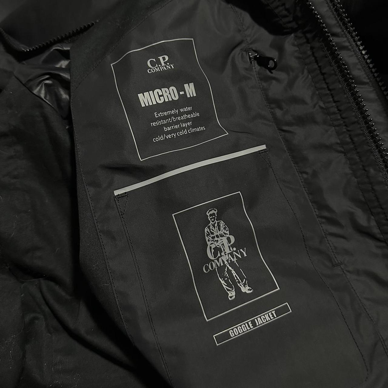 CP Company Black Micro-M Goggle Jacket - Known Source