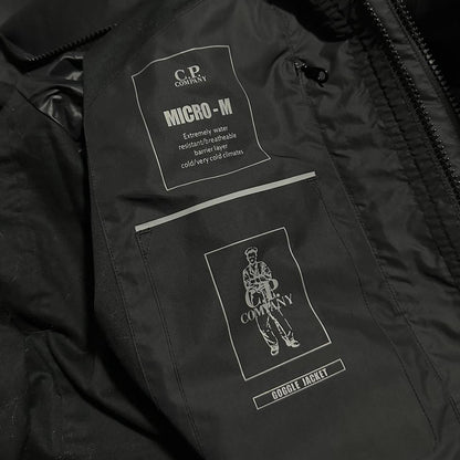 CP Company Black Micro-M Goggle Jacket - Known Source