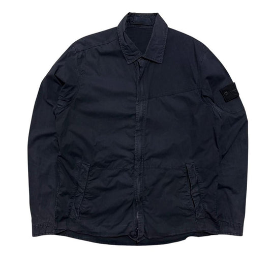 Stone Island Navy Ghost Overshirt