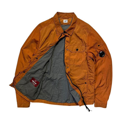 CP Company Orange Chrome Nylon Overshirt