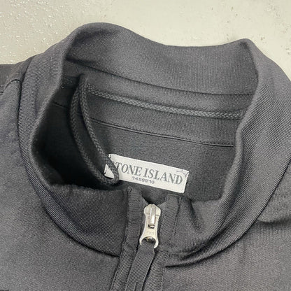 Vintage Stone Island Tactical Zip Pockets Track Top, Size Large | O/S, Black