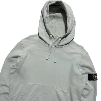 Stone Island Light Blue Pullover Hoodie