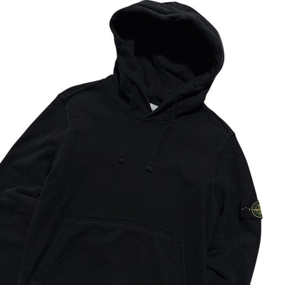 Stone Island Black Pullover Hoodie