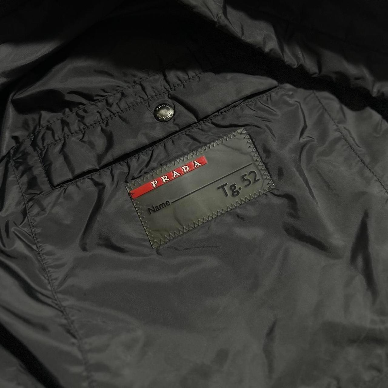 Prada Black Nylon Padded Jacket - Known Source