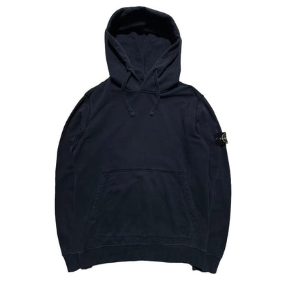 Stone Island Dark Blue Pullover Hoodie - Known Source