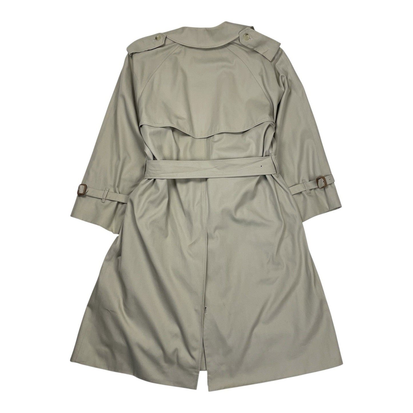 Vintage Burberry Beige Trench Coat, Size 50 | O/S, Beige