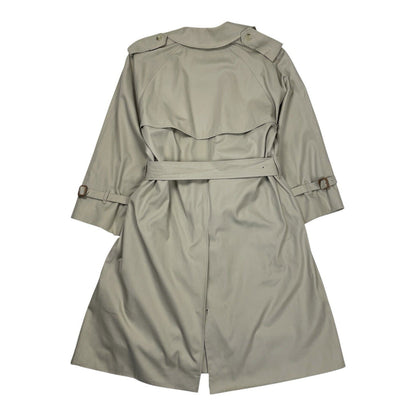 Vintage Burberry Beige Trench Coat, Size 50 | O/S, Beige